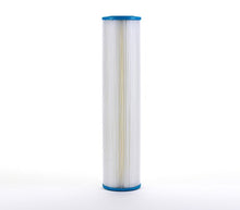 Load image into Gallery viewer, Hydronix SPC-45-2005 Pleated Water Filter Whole House Commercial Industrial Washable and Reusable, 4.5&quot; x 20&quot; - 5 micron
