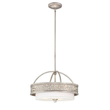 Load image into Gallery viewer, World Imports Lighting 23094 Amano Collection 3-Light Silver Large Pendant
