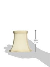 Load image into Gallery viewer, Royal Designs, Inc. Decorative Trim Fancy Square Bell Chandelier Basic Shade CS-717EG, Eggshell, 3 x 5 x 4.5
