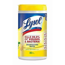 Load image into Gallery viewer, Lysol Disinfecting Cleaning Wipe, 8&quot; x 7&quot;, White
