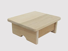 Load image into Gallery viewer, KR Ideas Mini Foot Stool, 4&quot; Tall (Made in The USA) (Unfinished)

