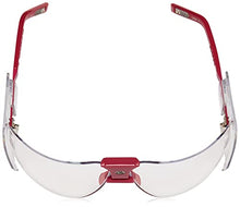 Load image into Gallery viewer, Gargoyles Performance Eyewear Men&#39;s Classic Shield Sunglasses, Fuchsia Frame/Clear Lenses, 70mm
