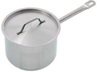 Update International SSP-4 Stainless Steel Sauce Pan with Cover, 4.5-Quart by Update International
