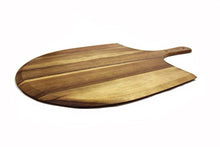 Load image into Gallery viewer, Heritage Acacia Wood Pizza Peel, Great for Homemade Pizza, Cheese and Charcuterie Boards - 22&quot; x 14&quot;
