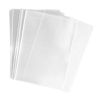 500 Pcs 6 1/2 X 9 1/2 (O) Clear Flat Cellophane/Cello (6.5x9.5) Bags Good for 6x9 Items