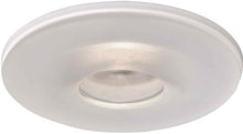 Load image into Gallery viewer, HALO Recessed 3017FGS 3-Inch Frost All-Glass Curve Shower Trim with White Base
