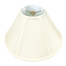 Load image into Gallery viewer, Royal Designs BSO-706-18EG Coolie Empire Basic Lamp Shade, 6 x 18 x 11.5, Eggshell
