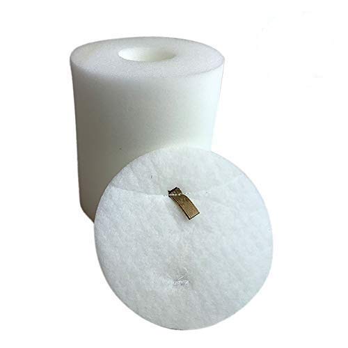 Crucial Vacuum Replacement Foam & Felt Filter Compatible with Shark Rotator Part # XFF500 & Models NV500 NV500CO NV501 NV502 NV503 NV505 NV510 NV520 NV552 NV753 UV560 NV642 - Bulk (2 Pack)