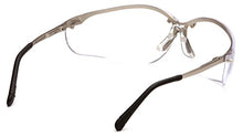 Load image into Gallery viewer, Pyramex V2-Metal Safety Eyewear, Clear Lens With Gun Metal Frame
