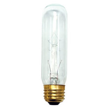 Load image into Gallery viewer, 6PK Bulbrite 704160 60T10C 60-Watt Incandescent T10 Tube, Medium Base, Clear

