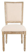 Load image into Gallery viewer, Safavieh Home Collection Buchanan French Brasserie Linen Side Chair

