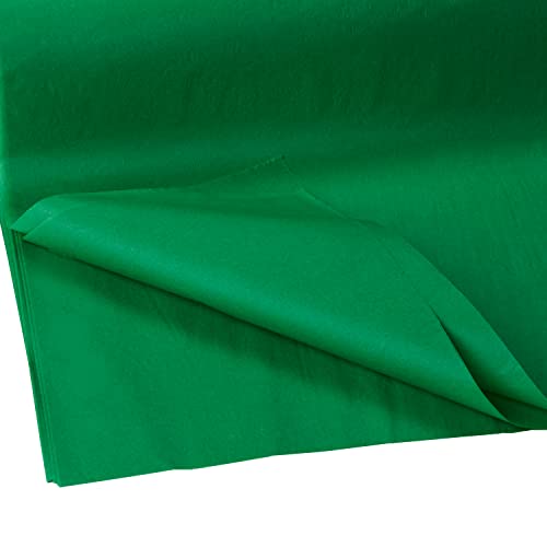 Jillson Roberts Bulk 20 x 30 Inches Recycled Tissue, Green, 480 Unfolded Sheets (BFT13)