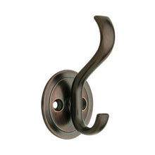 Load image into Gallery viewer, Wall Mounted Decorative Coat &amp; Hat Hook [Set of 3] Finish: Venetian Bronze
