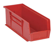 Load image into Gallery viewer, Quantum QUS234RD Ultra Stack and Hang Bin, 14-3/4&quot; Length x 5-1/2&quot; Width x 5&quot; Height, Red, Pack of 12
