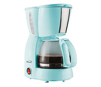 Brentwood TS-213bl Coffee Maker, 4-Cup, Blue
