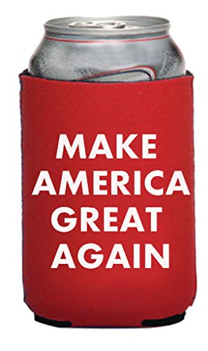 Funny Guy Mugs Make America Great Again Collapsible Neoprene Can Coolie - Drink Cooler
