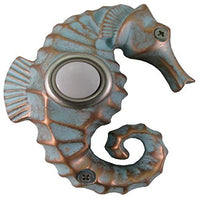 Waterwood Handpainted Seahorse Doorbell