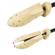 Load image into Gallery viewer, Two Way Professional Wooden Shoes Stretcher for Men or Women Shoes (One Pair Large Size 9-13)
