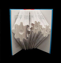 Load image into Gallery viewer, DNA - Double Helix - Deoxyribonucleic Acid - Genetics - Folded Book Art Sculpture
