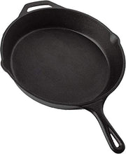 Load image into Gallery viewer, Pre-Seasoned Cast Iron Skillet - Utopia Kitchen (12.5 Inch)
