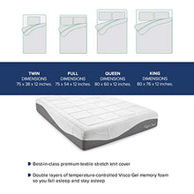Load image into Gallery viewer, Perfect Cloud Elegance Plush Gel-Infused 12-inch Memory Foam Mattress - Bed-in-a-Box (Twin)
