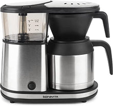 Load image into Gallery viewer, Bonavita 5 Cup Drip Coffee Maker Machine, One-Touch Pour Over Brewing w/ Double Wall Thermal Carafe, SCA Certified, 1100 Watt, BPA Free, Dishwasher Safe, Stainless Steel, BV1500TS
