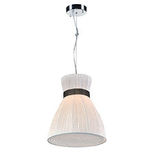 Load image into Gallery viewer, PLC Lighting 73019IVORY 1 Light Nepro Collection Ceiling Pendant Fixture
