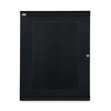 Load image into Gallery viewer, Kendall Howard Cabinet - Wall mountable - Black - 15U - 19&quot;
