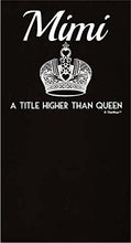 Load image into Gallery viewer, Mother&#39;s Day Gift Mimi a Title Higher Than Queen Funny Apron for Kitchen BBQ Barbecue Cooking Baking Crafting Gardening Two Pocket Apron for Grandma or Mom Black
