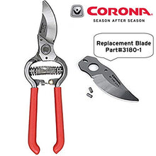 Load image into Gallery viewer, Corona BP 3180D Forged Classic Bypass Pruner with 1 Inch Cutting Capacity, Size 1&quot;, Red
