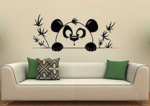 Load image into Gallery viewer, Panda Wall Decal Panda Bear Vinyl Sticker Housewares Bamboo China Animal Home Interior Wall Decor (5p01a)
