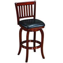 Load image into Gallery viewer, RAM Gameroom Backed Barstool Square Seat - Chestnut
