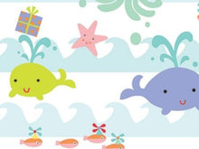 Load image into Gallery viewer, Sea Babies Premium Gift Wrapping Roll 24&quot; x 16&quot; - Birthday Baby Gift
