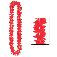 Load image into Gallery viewer, Floral Lei (red) Party Accessory  (1 count)
