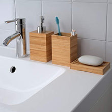 Load image into Gallery viewer, IKEA NEW DRAGAN Toothbrush Holder, bamboo&quot;&quot;
