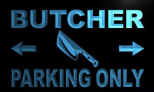 Load image into Gallery viewer, Butcher Parking Only LED Sign Neon Light Sign Display m208-b(c)
