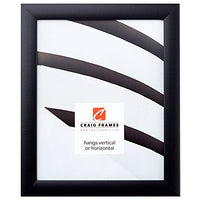 Craig Frames 1WB3BK 8 by 10-Inch Home Decor Picture Frame, Smooth Finish, 1-Inch Wide, Matte Black