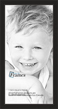 Load image into Gallery viewer, ArtToFrames 10x20 inch Black Stain on Red Leaf Maple Wood Picture Frame, WOM0066-60823-YBLK-10x20
