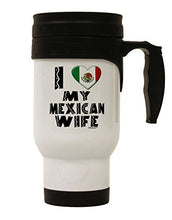 Load image into Gallery viewer, TooLoud I Heart My Mexican Wife Stainless Steel 14oz Travel Mug
