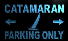 Load image into Gallery viewer, Catamaran Parking Only LED Sign Neon Light Sign Display m220-b(c)
