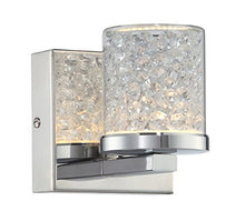Load image into Gallery viewer, Lite Source Wall Sconce Decor Lamp, Chrome/Clear
