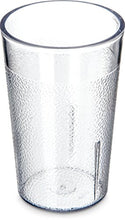 Load image into Gallery viewer, Carlisle 5501-8107 BPA Free Plastic Stackable Tumbler, 5 oz., Clear (Pack of 6)
