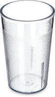 Carlisle 5501-8107 BPA Free Plastic Stackable Tumbler, 5 oz., Clear (Pack of 6)