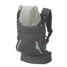 Load image into Gallery viewer, Infantino Cuddle Up Carrier - Ergonomic Bear-Themed, face-in Front Carry and Back Carry, with Removable Character Hood, for Infants and Toddlers, 12-40 lbs
