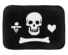 Load image into Gallery viewer, Gentleman Pirate Jolly Roger Bathmat (17 in x 24 in)
