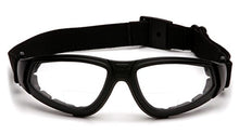 Load image into Gallery viewer, Pyramex XSG Reader Safety Glasses, Black Frame/Clear Anti-Fog + 1.5 Lens
