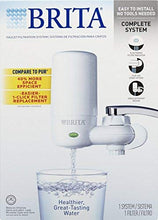 Load image into Gallery viewer, Brita COMINHKR063772 Tap Faucet Water, Includes:1 System+2 Filters, White
