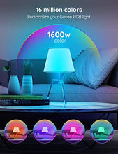 Load image into Gallery viewer, Govee LED Light Bulb Dimmable, Music Sync RGB Color Changing Light Bulb A19 7W 60W Equivalent, Multicolor Decorative No Hub Required LED Bulb with APP for Party Home (Don&#39;t Support WiFi/Alexa)
