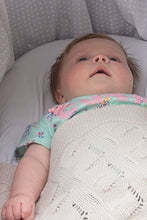 Load image into Gallery viewer, Girls Luxury 100% Cashmere Baby Blanket - &#39;Baby Pink&#39; - Hand Made in Scotland by Love Cashmere - RRP $300
