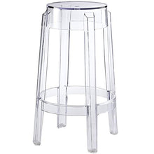 Load image into Gallery viewer, Modway Casper Modern Acrylic Counter Bar Stool in Clear - Fully Assembled
